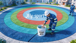 Granulés de caoutchouc EPDM sûrs et non toxiques pour les surfaces de jeux pour enfants, revêtement de sol souple résistant aux chocs et à l'usure, équipement de jeux extérieur - Product Image 5