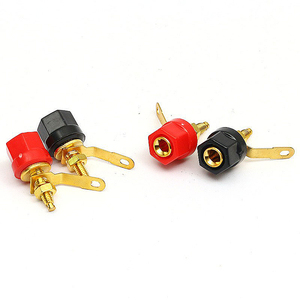 <span class=keywords><strong>2Pcs</strong></span> KCT Home Car Stereo Screw Binding Post <span class=keywords><strong>Speaker</strong></span> Amplifier <span class=keywords><strong>Terminal</strong></span> 4MM Audio Banana Jack <span class=keywords><strong>Terminal</strong></span> - Product Image 3