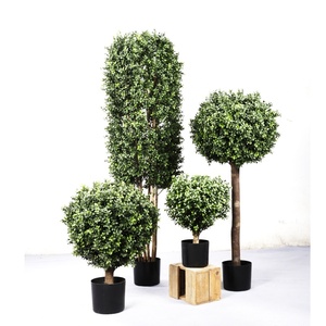 Plantas Artificiales de Thuja, Cono de Junco, <span class=keywords><strong>Pino</strong></span> Falso, Cedro, Ciprés, Boj, Topiario, Planta Artificial para Decoración de Exteriores - Product Image 5