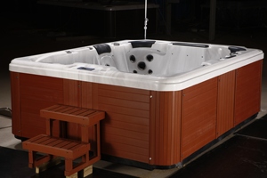 Precios de fábrica Bañera de baño Lujo 8 asientos Whirlpool Spas al aire libre y <span class=keywords><strong>bañeras</strong></span> de <span class=keywords><strong>hidromasaje</strong></span> - Product Image 4