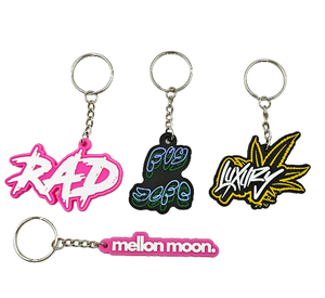 Oem <strong>Custom</strong> 3d Pvc <strong>Keychain</strong> Maker <strong>Printed</strong> <strong>Custom</strong> Logo Key Ring High Frequency Pvc <strong>Keychain</strong> - Product Image 2