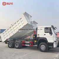 Camion benne basculante Sinotruk Howo 6x4 12 roues 380/430 ch 25 tonnes avec bon prix