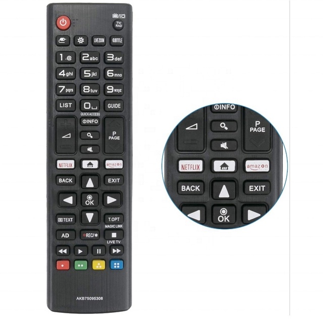 New Replacement Remote Control AKB75095308 Fit for LG LED TV 32LJ610V 43UJ634V 49UJ634V 55UJ634V 65UJ634V 43UJ6309 49UJ6309
