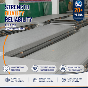 Factory Price 304 201 No.1 Finish 2.0mm x 1219mm 4'x10' <b>Pickled</b> ASTM A240 Stainless Steel Sheet for Marine Engineering - Product Image 1