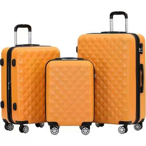 4 piezas de lujo estilo moderno Super capacidad ABS + PC Trolley <span class=keywords><strong>Mac</strong></span> Case dibujos animados cochecito equipaje bolsa para viajes de negocios al por mayor - Product Image 4