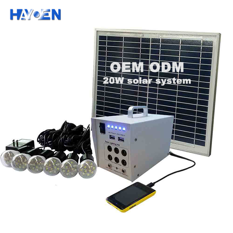 home solar system with tube lights