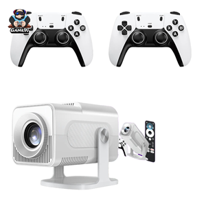 YDH-HCS350 Max Gaming Mini <b>Projector</b> Android 11 LED Cinema 1000 Ansi Beam Light 1+8G Allwinner H713 <b>3D</b> HD FHD 4K Mini <b>Projector</b> - Product Image 1