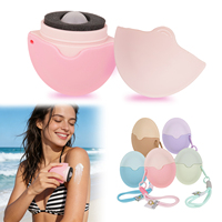 Aplicador de Protector Solar con Esponja para Viajes a la Playa, Reutilizable, para Niños y Adultos, Protector Solar de Verano