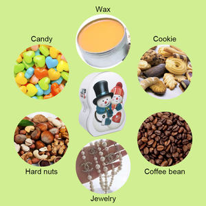 صندوق معدني عالي الجودة على شكل رجل الثلج - Product Image 4