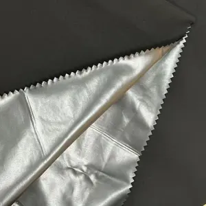 100% poliéster tecido T400 poka com filme TPU laminado tecido paka jaqueta para homens jaqueta de inverno parkas das mulheres dos homens jaqueta