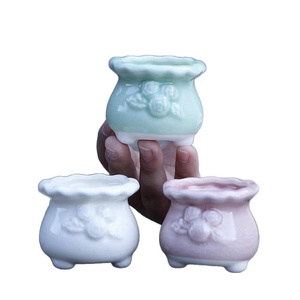 Mini pot à pouce fait main pour la culture de feuilles, semis, plantes <span class=keywords><strong>vertes</strong></span>, plantes aquatiques pour aquarium et aménagement paysager, design minimaliste - Product Image 5