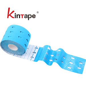5cm * 5m Perforato I Muscoli Sport Adesivo Tape Terapeutico Cura Elastico Physio Perforato Kinesiologia Fasciatura del Nastro Traspirante - Product Image 5