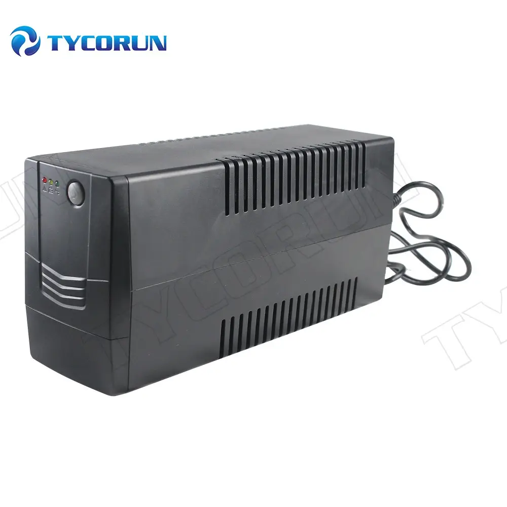 Tycorun Günstiger Preis AC 220V 230V 240V Mini-USV 12V 9Ah Batterie 2 Einheit unterbrechung freie Strom versorgung (Ups)