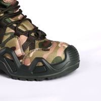 Chaussures de randonnée respirantes en tissu Fly Knit, chaussures de marche à lacets, chaussures de randonnée antidérapantes, bottes tactiques légères pour hommes
