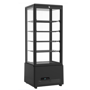 98 litres quatre côtés porte en verre vitrine sans givre contrôle électronique gâteau affichage congélateur réfrigérateur de <span class=keywords><strong>table</strong></span> - Product Image 2
