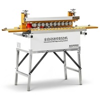 Machine à chantourner automatique portable pour le travail du bois, petite machine à coller et à tailler les chants