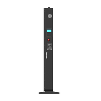 Écran LCD couleur P4 de 55/65 pouces pour publicité vidéo numérique en centre commercial, boîte à lumière, chargeur AC EV, luminosité 3000 nits