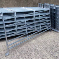 Panneaux de clôture pour bétail en acier au carbone galvanisé à chaud, modélisation 3D, vente en gros, pour enclos de moutons et chèvres