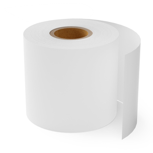 Etiquetas autoadhesivas de papel revestido semibrillantes de glaseado blanco con pegamento de congelación para registros médicos - Product Image 5