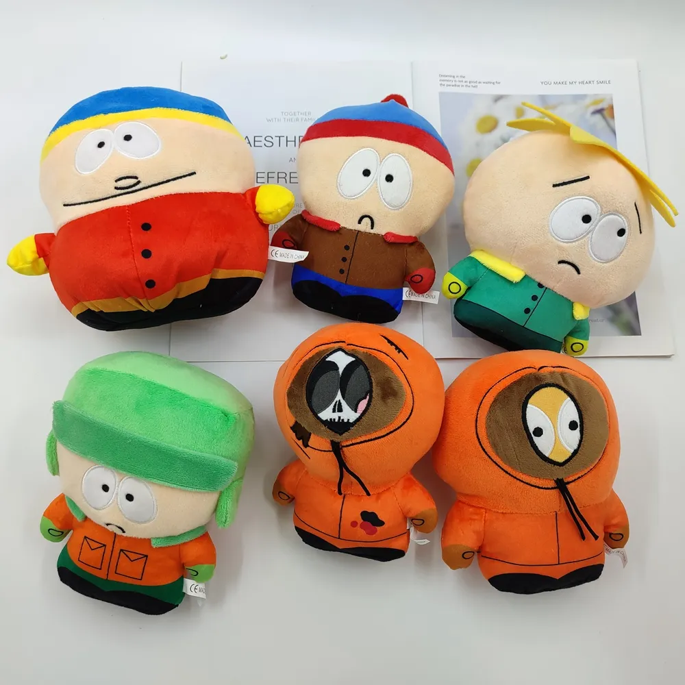 2023 Newest Plush Toy 18cm South Park Soft Material Soft Comfortable South Park Stuffed Plush Toys South Park Pillows