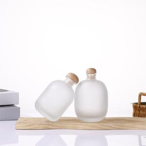 Botella <span class=keywords><strong>de</strong></span> Vino <span class=keywords><strong>de</strong></span> Vidrio Transparente Blanco Cristalino al por Mayor, Pequeña, Vacía, para Vino <span class=keywords><strong>de</strong></span> Frutas o <span class=keywords><strong>Tequila</strong></span> Casero - Product Image 2