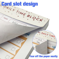Bloc-notes personnalisé à déchirer, note avec Logo imprimé, personnalisé, pour le quotidien