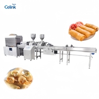 Máquina para Hacer Rollos de Huevo Filipinos C625 Celink, Máquina para Doblar y Rellenar Rollos, Máquina para Hacer Envoltorios de Lumpia y Rollitos Primavera