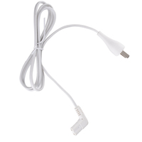 Cordon d'alimentation standard 6A CCC prise générale chine AC électrique 2 broches prise étanche domestique 2m blanc cordons d'extension d'alimentation