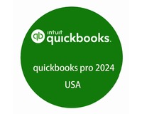 QuickBooks Pro 2024 USA 适用于 Windows PC 终身财务会计软件 全球电子邮件交付