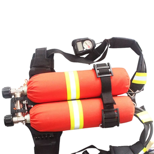 Respirateur à pression positive pour la lutte contre les incendies RHZKF, <span class=keywords><strong>masque</strong></span> à gaz à double cylindre 6.8 en fibre de carbone, <span class=keywords><strong>masque</strong></span> ouvert autonome - Product Image 3
