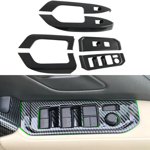 ABS xe phụ tùng ô tô tay vịn cửa sổ tăng Bìa kính nâng xuống kiểm soát chuyển TRIM Phụ Kiện Bộ dụng cụ cơ thể cho TOYOTA lc300 2023 - Product Image 2