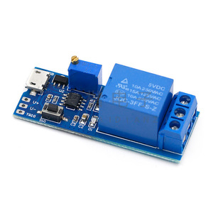 Time Delay Relay Module <b>5V</b>-30V 10A 250VAC SPST Screw Terminal PCB Mount Relay Switch - Product Image 3