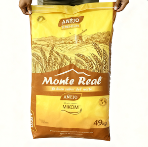 Bolsa de plástico tejida vacía <span class=keywords><strong>para</strong></span> envasar arroz de 5 kg, 10 kg, 25 kg, 50 kg, saco de arroz tejido de polipropileno laminado con BOPP, bolsa tejida de polipropileno <span class=keywords><strong>para</strong></span> arroz - Product Image 6