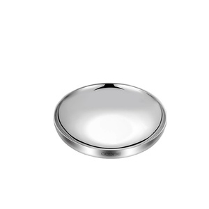 Assiette Ronde en Acier Inoxydable 304 Poli Miroir, Plateau de Service pour Pizza, Cuisine Domestique, Camping, Barbecue, Décoration, Organisateur, Plateau de Rangement - Product Image 5