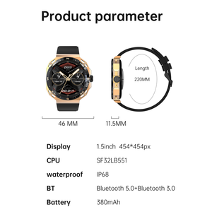 Reloj inteligente GT5 para GT Cyber Pantalla de 1,5 pulgadas Reloj Inteligente 2023 Sport Smartwatch para hombres - Product Image 5