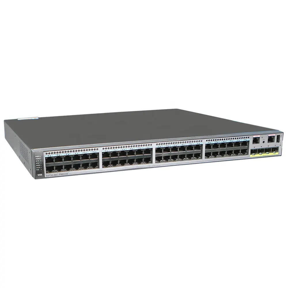 48 Port Gigabit Optical Switch Layer Layer 3 Core tombol lincah