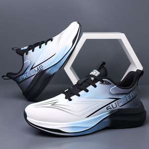 Zapatillas Deportivas Casuales para Hombre, Transpirables, de Malla, Ligeras, Antideslizantes, con Suela de Goma Gruesa - Product Image 5