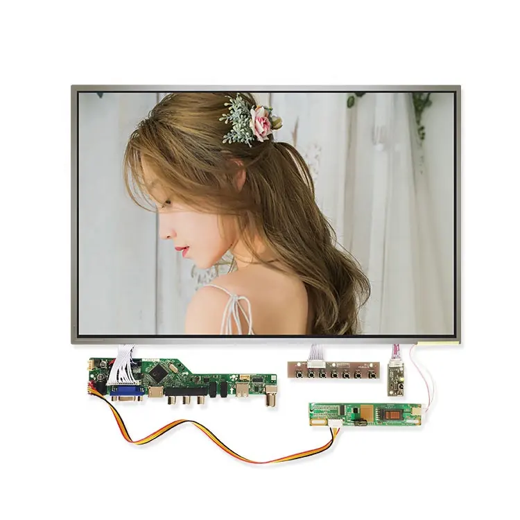 広告パネル17インチ1440*900 a-Si TFT-LCD LCMディスプレイスクリーン、ドライバーLCDディスプレイモジュール付き