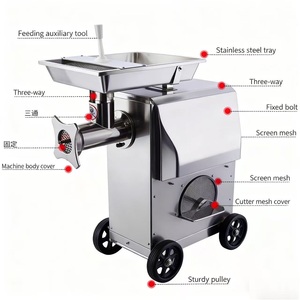 Broyeur à <span class=keywords><strong>viande</strong></span> et à épices de haute qualité en acier inoxydable industriel <span class=keywords><strong>pour</strong></span> restaurant - Product Image 2