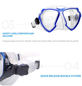 Vente en vrac adulte sports nautiques <span class=keywords><strong>masque</strong></span> de <span class=keywords><strong>plongée</strong></span> <span class=keywords><strong>tuba</strong></span> ensemble de palmes - Product Image 4