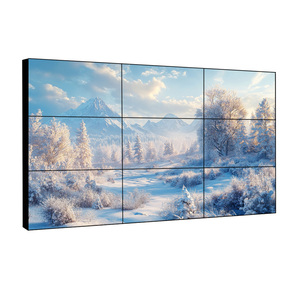 46 49 55 65 inch chi phí hiệu quả bức tường video LCD 3x3 hiển thị cho quảng cáo sự kiện và tiếp thị bán lẻ - Product Image 1