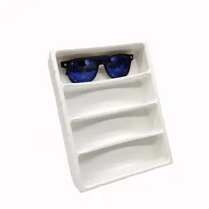 Sunglasses Packaging Display White PS Blister Tray