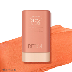 Stick de blush crémeux de luxe Fleur Juicy 3 couleurs avec logo personnalisé, maquillage en stick pour les lèvres <span class=keywords><strong>et</strong></span> les joues, teintes bordeaux, rose <span class=keywords><strong>et</strong></span> rubis - Product Image 2