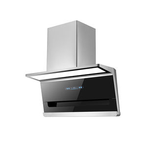 90 सेमी कम शोर कुकर रेंज हुड बड़ी सक्शन 7 प्रकार रसोई हुड टच स्क्रीन के साथ - Product Image 5