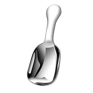 304 Stainless Steel Square Tea <b>Spoon</b> Food Grade Minimalist Design <b>Coffee</b> Tea Serving <b>Spoon</b> - Product Image 1