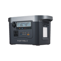 1200W Portable Solar Generator Power Station LiFePO4 Battery 999Wh for RV Camping Home Outage Emergency Use