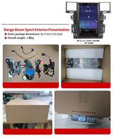 Android 12.0 8 128G IPS vertikales Bildschirms ystem Auto Video DVD-Player für Land Range Rover Sport 2005-2009