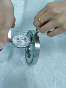 Clapet anti-retour à <span class=keywords><strong>disque</strong></span> unique en acier inoxydable à bas prix avec ressort, joint EPDM/PTFE/FKM pour l'eau DN100 DN150 OEM - Product Image 4