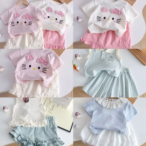 <span class=keywords><strong>Abbigliamento</strong></span> Estivo per Bambini all'Ingrosso dalla Cina, Vestiti Eleganti per Neonati, Set di <span class=keywords><strong>Abbigliamento</strong></span> Firmato per Bambine, Spedizione Gratuita - Product Image 4