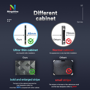 屋内埋め込み<span class=keywords><strong>LED</strong></span>パネルディスプレイ4K P1.86フルカラー電子ビデオ壁公共用背景 - Product Image 4